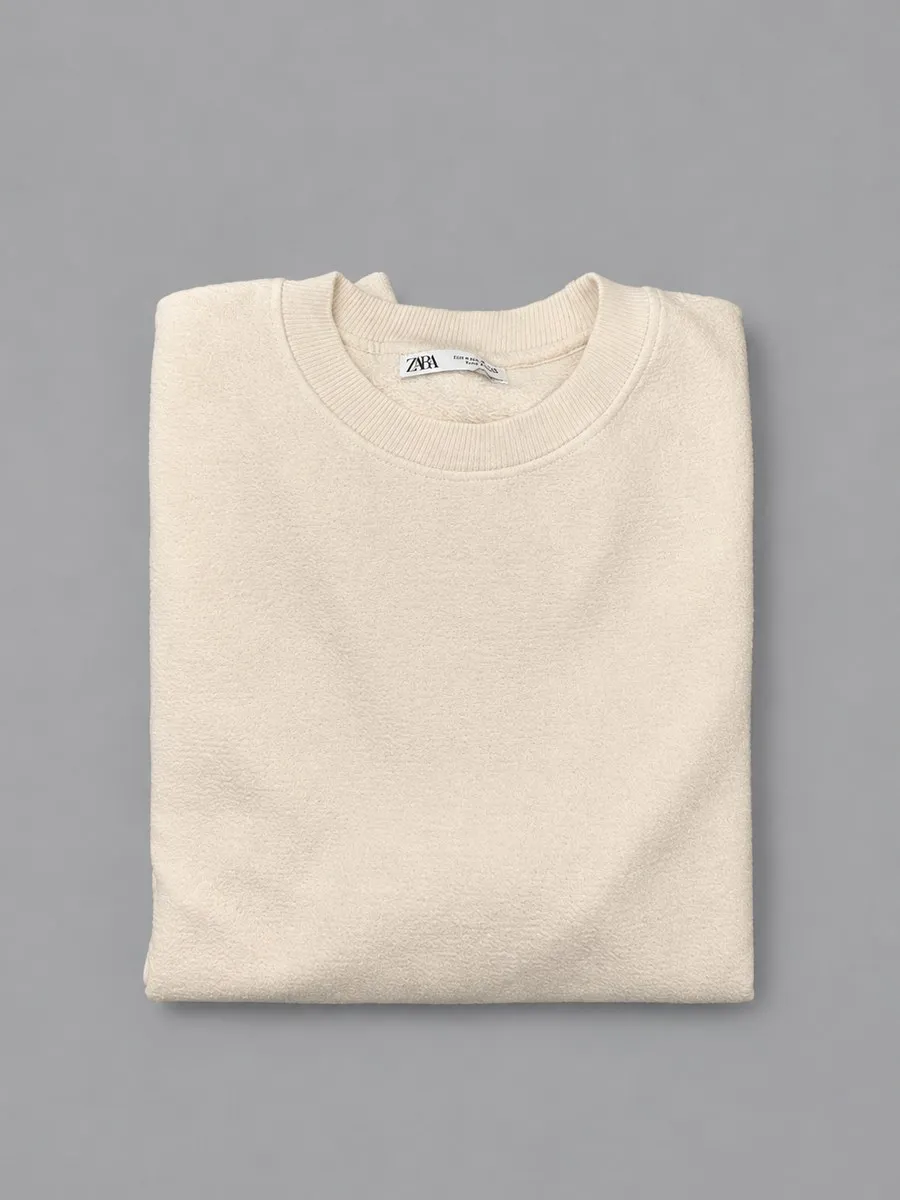 Zara camiseta oversize crudo, vendido